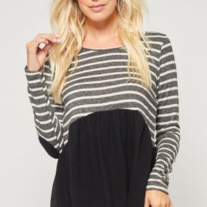 Cozy Babydoll Sweater Plus Size